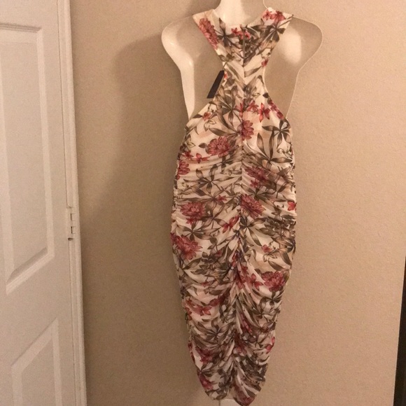 Material Girl Racer Back Ruched Dress - Picture 7 of 8